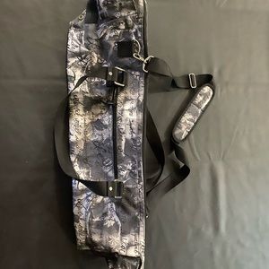 Lulu lemon yoga mat bag with carrying strap